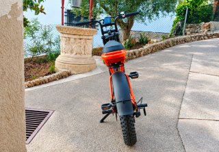 Bicicleta Eléctrica Naranja