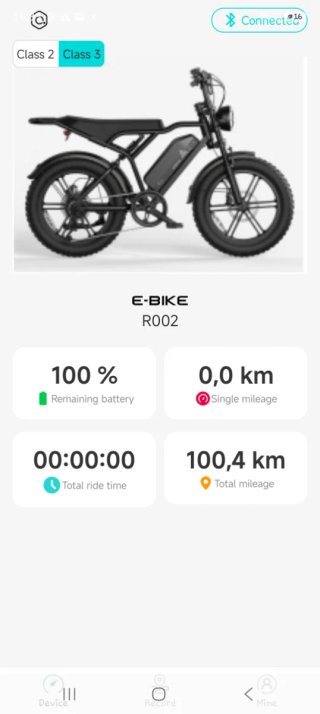 Bicicleta Eléctrica Naranja