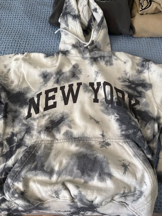 Felpa New York tie-dye 12 anni