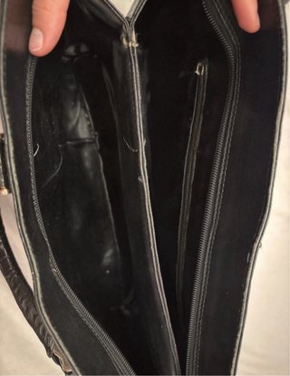 Borsa artigianale pelle coccodrillo anni '50-'70
