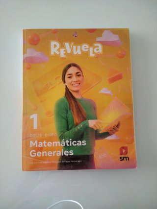 Matemáticas generales 1 bachillerato Revuela