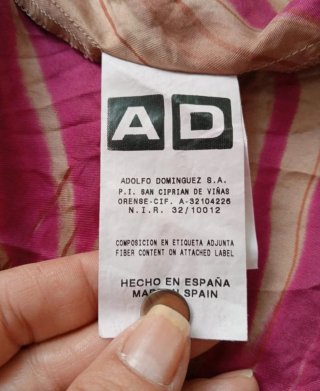 Vestido seda Adolfo Domínguez