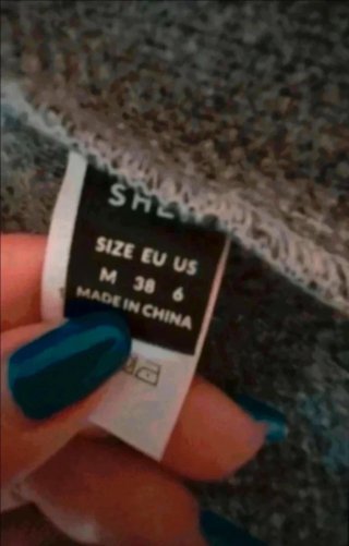 Abrigo de mujer, color gris, talla M