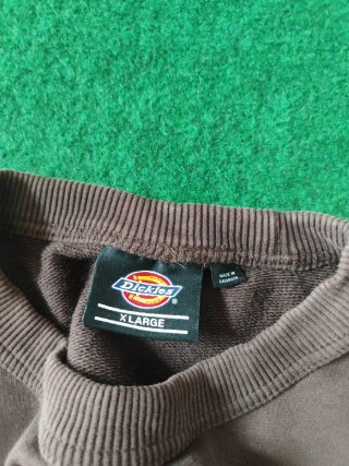 Felpa Dickies Marrone Logo Vintage Y2K