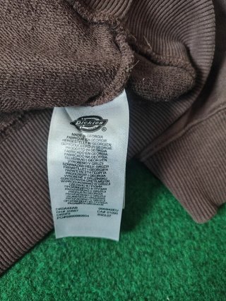 Felpa Dickies Marrone Logo Vintage Y2K