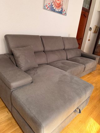 Chaiselongue con canapé y transporte incluido