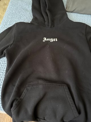 Felpa Angel nera taglia S