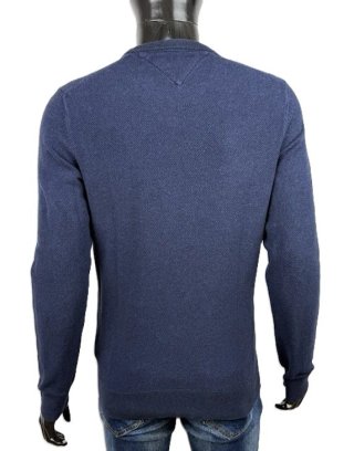 Tommy Hilfiger Maglione Uomo Taglia S Blu Cotone