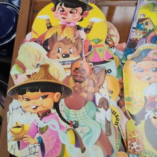Colección cuentos troquelados antiguos.