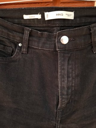 Pantalón Mango negro talla 42 modelo Sienna