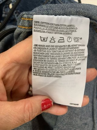 Camicia jeans Levi's taglia 44