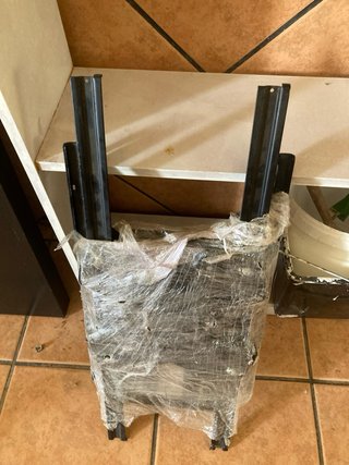 Soporte para TV negro 2 unidades