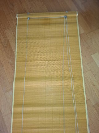 Estor enrollable bambú 250x55 cm