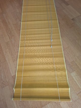 Estor enrollable bambú 250x55 cm