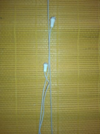 Estor enrollable bambú 250x55 cm