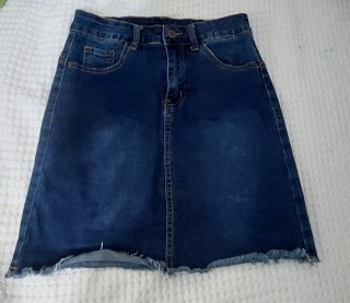 Falda vaquera corta Shana Talla S