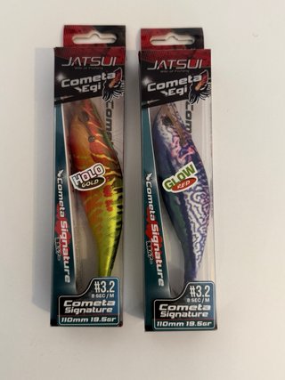 Señuelos de pesca para calamares (8 unidades)