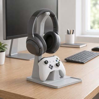 Soporte 3D Auriculares y Mando