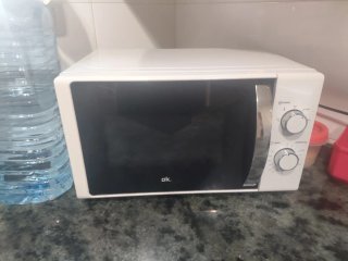 Microondas OK. Blanco