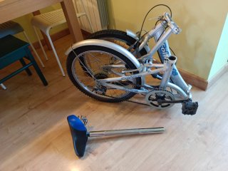 Bicicleta Plegable Aluminio