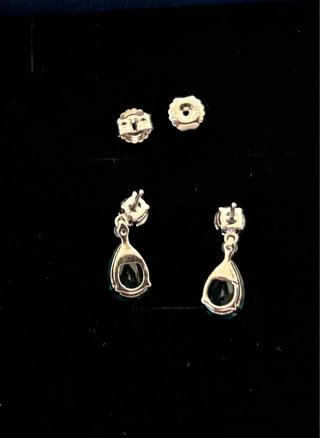 Pendientes Plata Vidal&Vidal Esmeralda