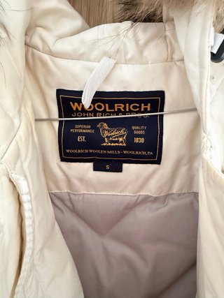 Woolrich Arctic Parka Donna Bianco Panna