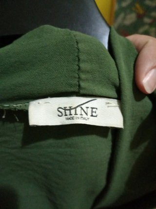 Chaqueta verde talla única
