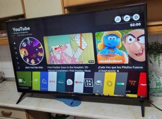 TV LG 43 y 50 Negro