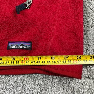 Chaleco Patagonia Synchilla Hombre Talla M Rojo