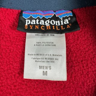Chaleco Patagonia Synchilla Hombre Talla M Rojo