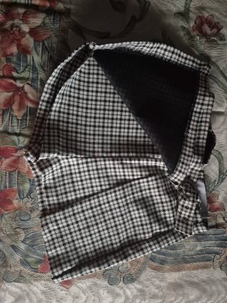 Falda pantalón pata de gallo