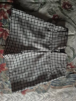Falda pantalón pata de gallo