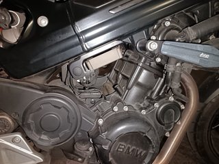 Moto BMW F 800 R Negra/Gris