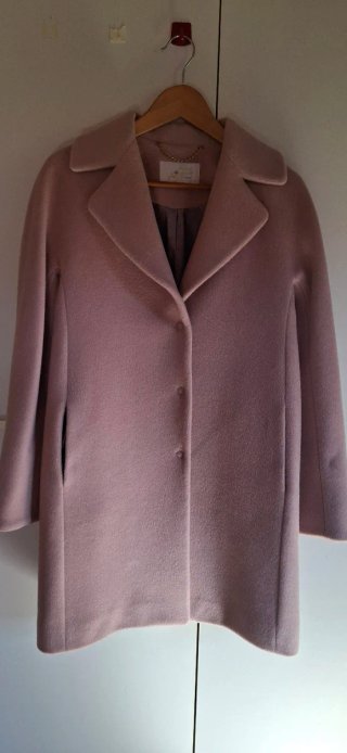 Cappottino rosa midi