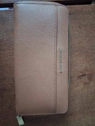 Portafoglio Michael Kors Beige/Marrone