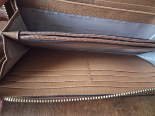 Portafoglio Michael Kors Beige/Marrone