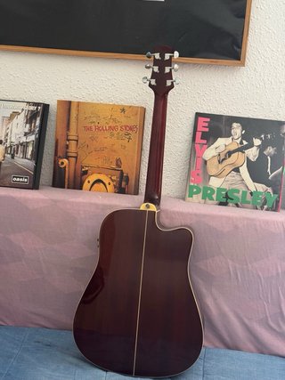 Guitarra Electroacústica Ashton SPD25CEQL WRS