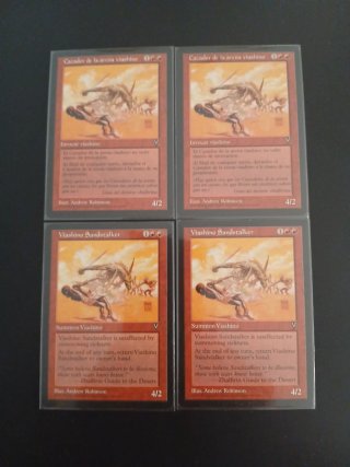 4x Cazador de la Arena Viashino MTG y volume Jayem