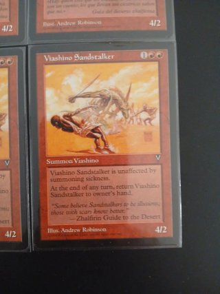 4x Cazador de la Arena Viashino MTG y volume Jayem