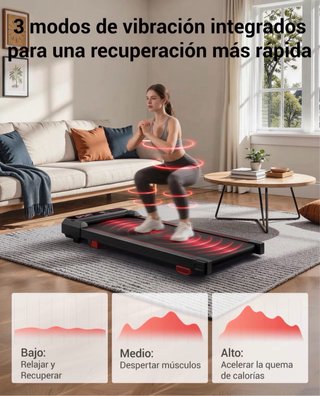 Cinta de correr/caminar con inclinación