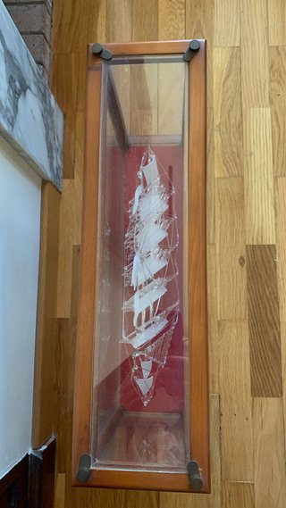 Maqueta Barco Clipper con Vitrina 50cm