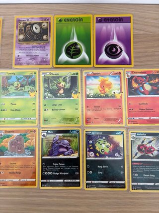 Lote Cartas Pokémon