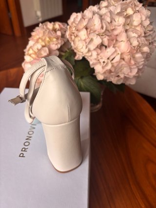 Zapatos de Novia Pronovias Blancos sin estrenar