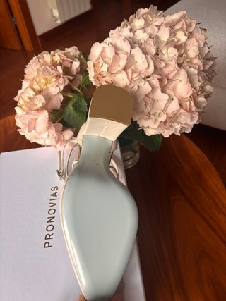 Zapatos de Novia Pronovias Blancos sin estrenar