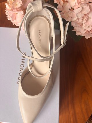 Zapatos de Novia Pronovias Blancos sin estrenar