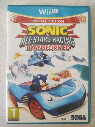 Sonic All Stars Racing Transformed Wii U Pal Esp