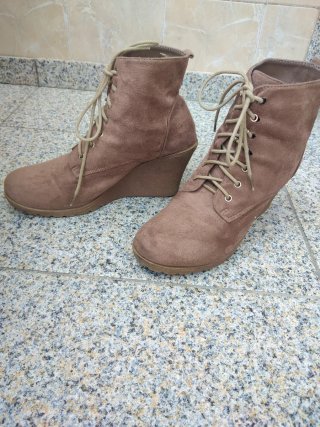 Botim inverno cano baixo n 40