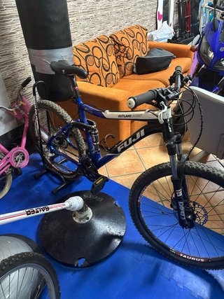 Bicicleta Montaña Doble Suspensión 26 Talla L