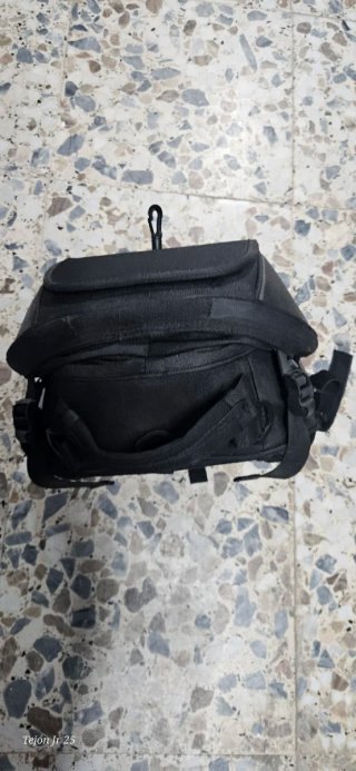 Bolsa de moto negra