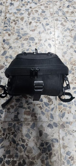 Bolsa de moto negra
